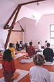 La grande salle d'activit�s du Centre de Yoga